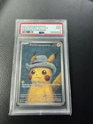 Pokemon 2023 Pikachu with Grey Felt Hat SVP 085 EN Holo PSA Graded Promo PSA 9