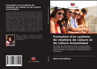 Maria Davydkina | Formation D'un SystèMe De Relations De Valeurs Et De...