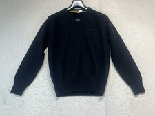 Original Penguin Munsingwear Lambs Wool Sweater Black Size M See Measurements