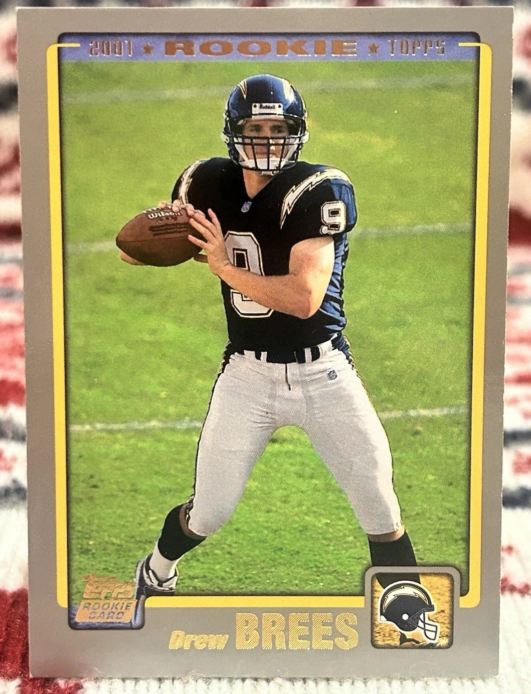 2001 Topps - Drew Brees #328 (RC)