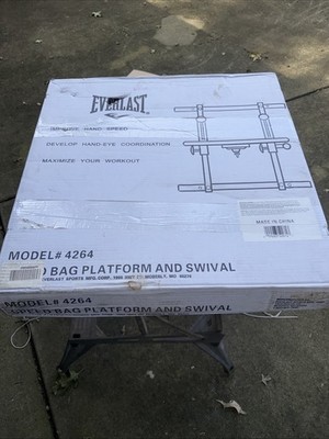 Everlast Boxing Speed Bag Platform (EA), Brown, 4264 New Open Box.
