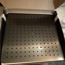 Signature Hardware 12in Square Gunmetal Rain Shower Head 2.5 GPM
