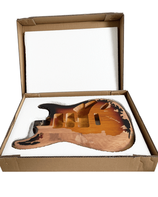 Relic Electric Guitar Body ST Style Nitro Top Alder Wood Guitar