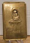 Vintage Brass Coca-Cola Nude Nun Belt Buckle 1915 Trans-Pan Expo San Francisco