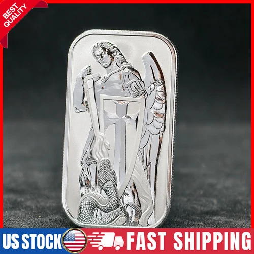 1oz .999 Silver Bar - Scottsdale Mint Archangel Silver Bullion Bar