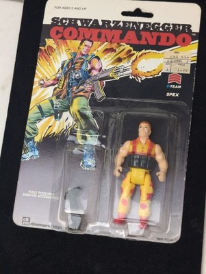 SCHWARZENEGGER COMMANDO - SPEX Action Figure - 1985 Diamond Toymakers (B)