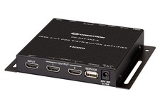 Crestron HD-DA2-4KZ-E 1:2 HDMI Distribution Amplifier w/ 4K60 4:4:4 G46 