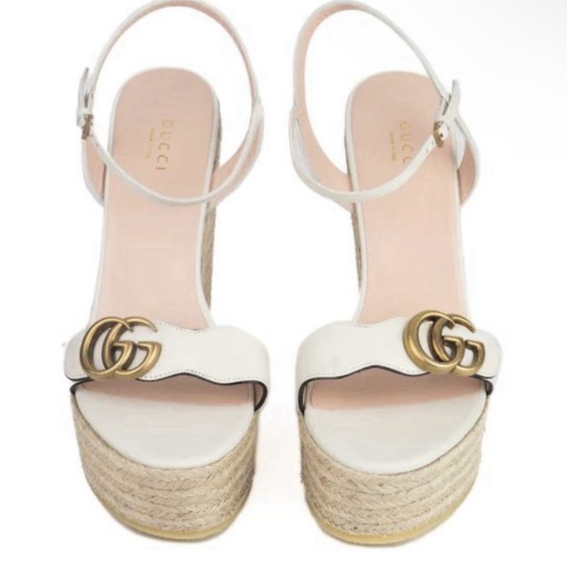 Gucci Aitana Logo Espadrille Platform Sandal size 34 thumbnail 2