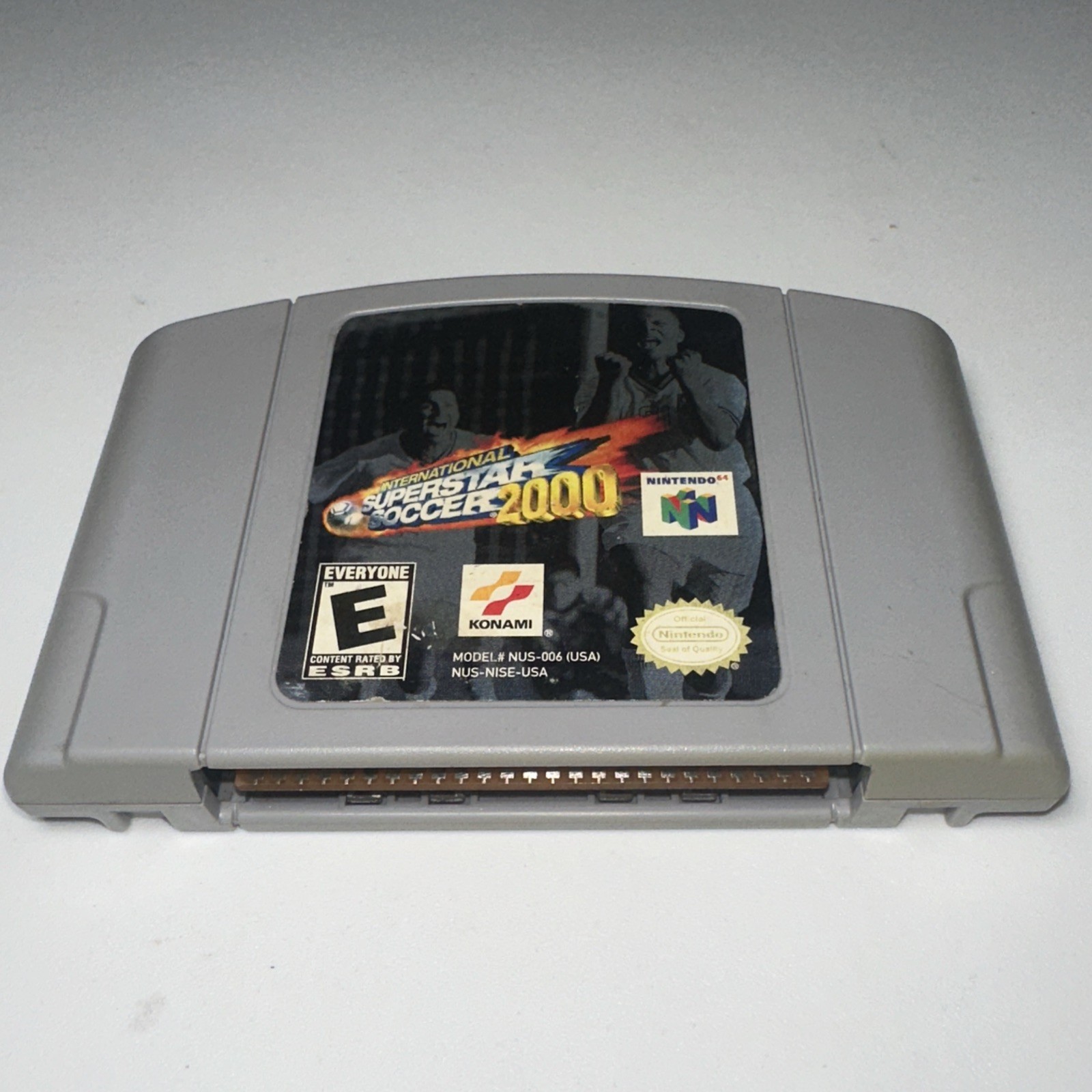 International Superstar Soccer 2000 Nintendo 64 N64 Authentic - Tested & Cleaned