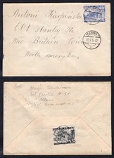 POLAND Mława 1937 Cover to USA