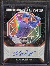2021 Panini Elite Extra Edition Baseball Hidden Gems Clay Dungan Auto #HG-CD