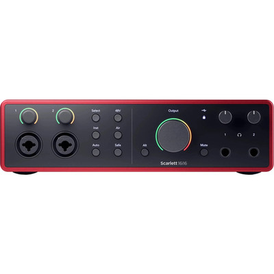 Focusrite Scarlett 16i16 4th Gen 16x16 USB Audio Interface 16 16 USB Interface