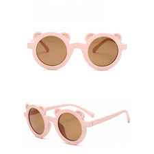 UV385 Polarisierte Kinder Sonnenbrille Rundes Gestell Ergonomische Passform Outd