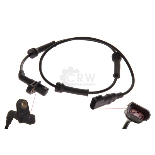 ABS Sensor Raddrehzahl Vorne Links Rechts Passend FüR Ford Street KA RL2 RB RB-image