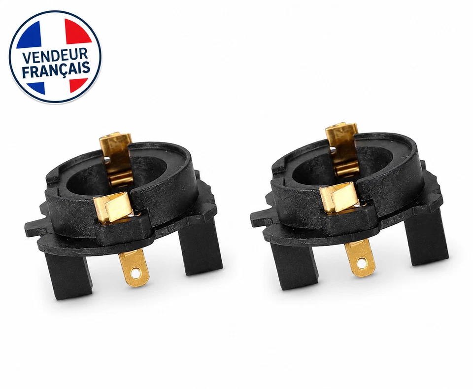 Adaptateurs Ampoule Xenon pour phares Volkswagen Golf 5 Jetta 2pcs - Photo 1/1