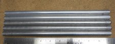 5 Pieces 2011-T3 Aluminum Round bar stock 9/16" 0.5625 11" RND rod - cutoffs