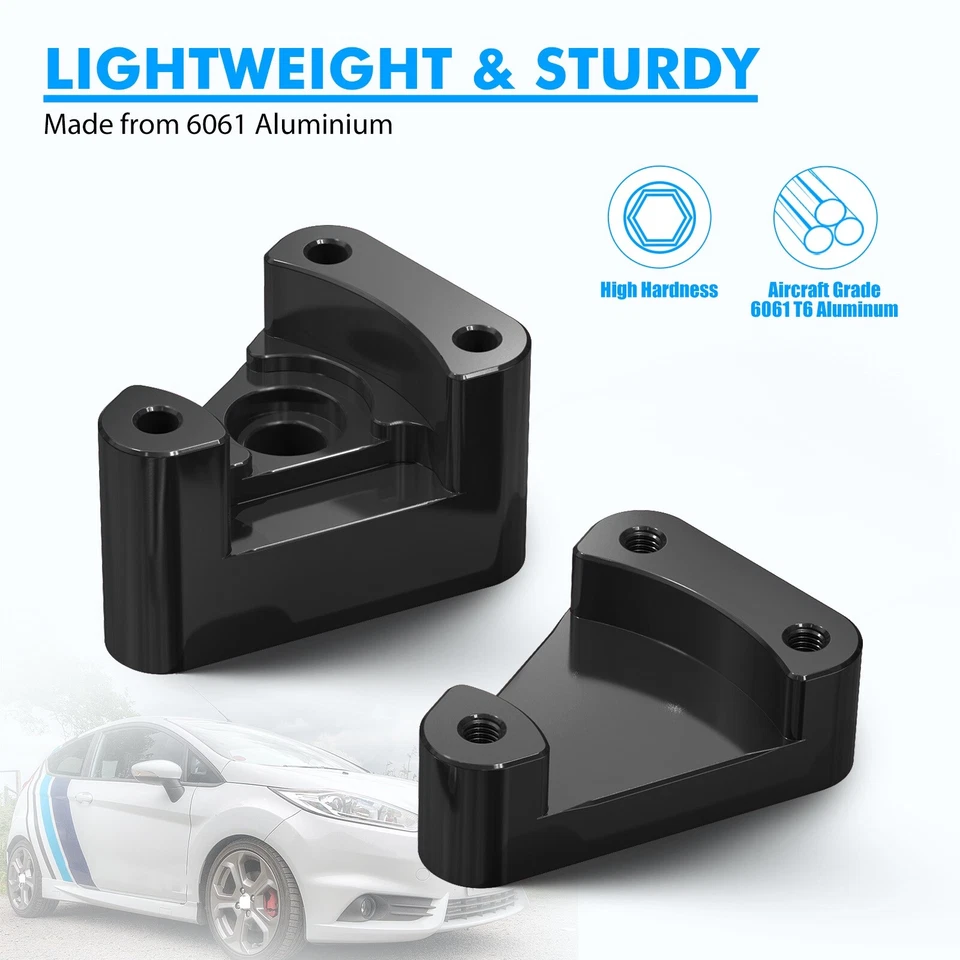 Anodized Short Shift Quick Shift Gear Shifter Kit For Ford Fiesta MK7 ST 180 201 - Image 3 of 4