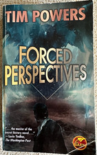 Forced Perspectives SIGNED by Tim Powers 2021 Baen 1st Paperback Printing