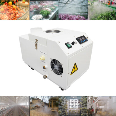 110V Ultrasonic Industrial Humidifier Cooler Sprayer for Fruit Flower Vegetables