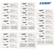 10packs AZDENT Dental Braces Brackets Mini/Standard MBT/Roth 022/018 Hooks 3 4 5