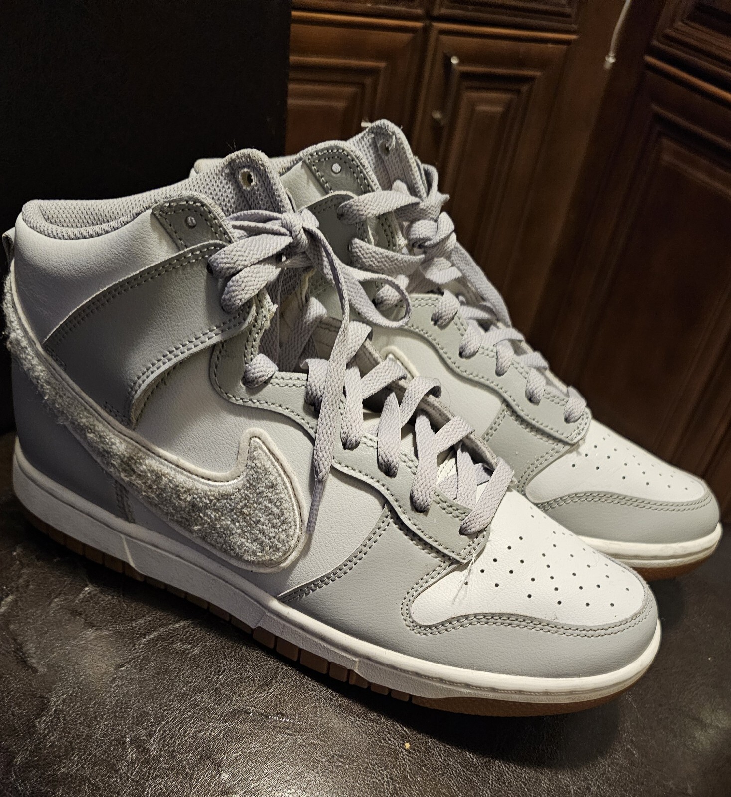 Nike Dunk High Retro Chenille Swoosh