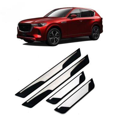 Autolaarsbeschermer voor honden, voor Mazda CX-60 CX60 2022 2023 2024 kofferbakbekleding met bumper en zijbescherming, waterdichte antislip