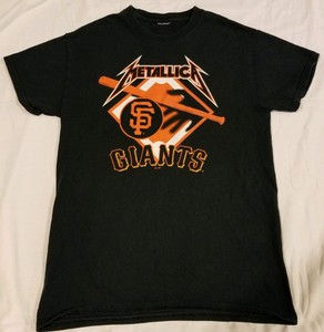 metallica giants shirt