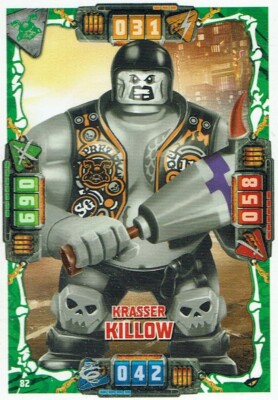 Lego Ninjago Series 4 TCG Trading Cards Card No. 82 Krasser Killow
