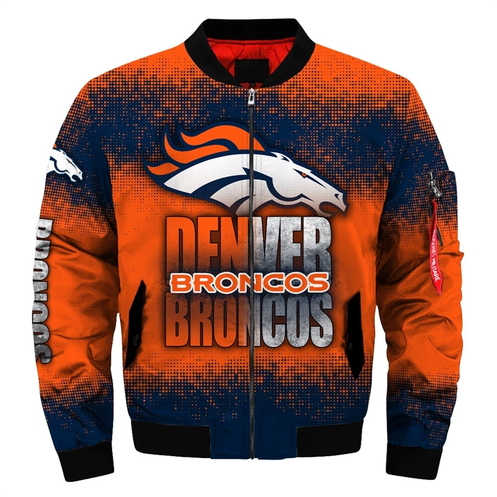 Denver Broncos Men's Flight Bomber Jacket