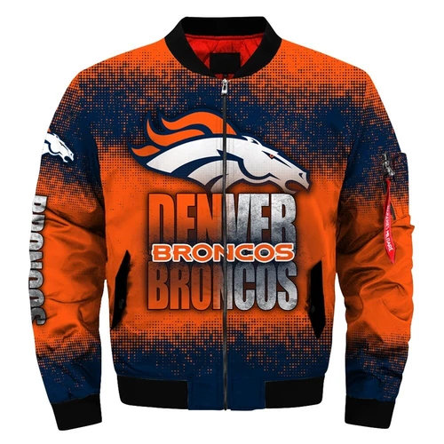 Denver Broncos Men's Flight Bomber Jacket