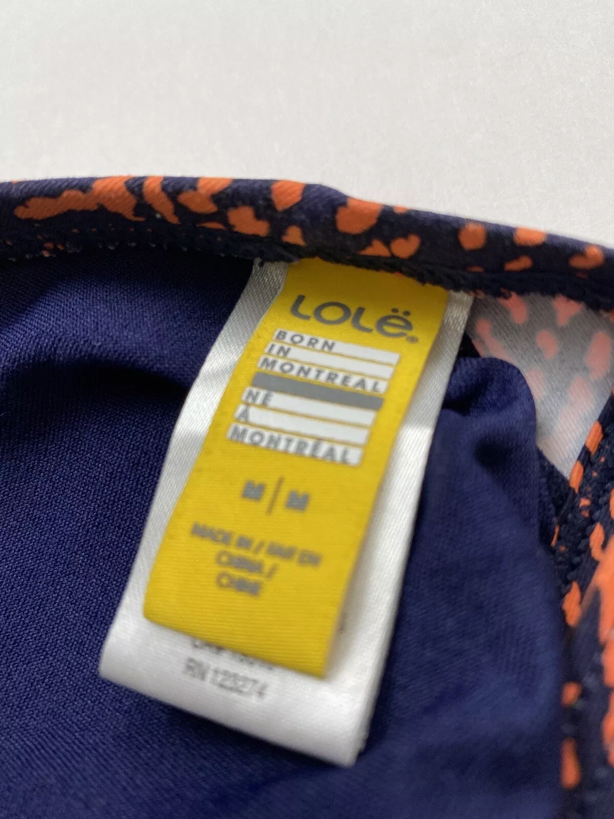 lole bikini swim halter 