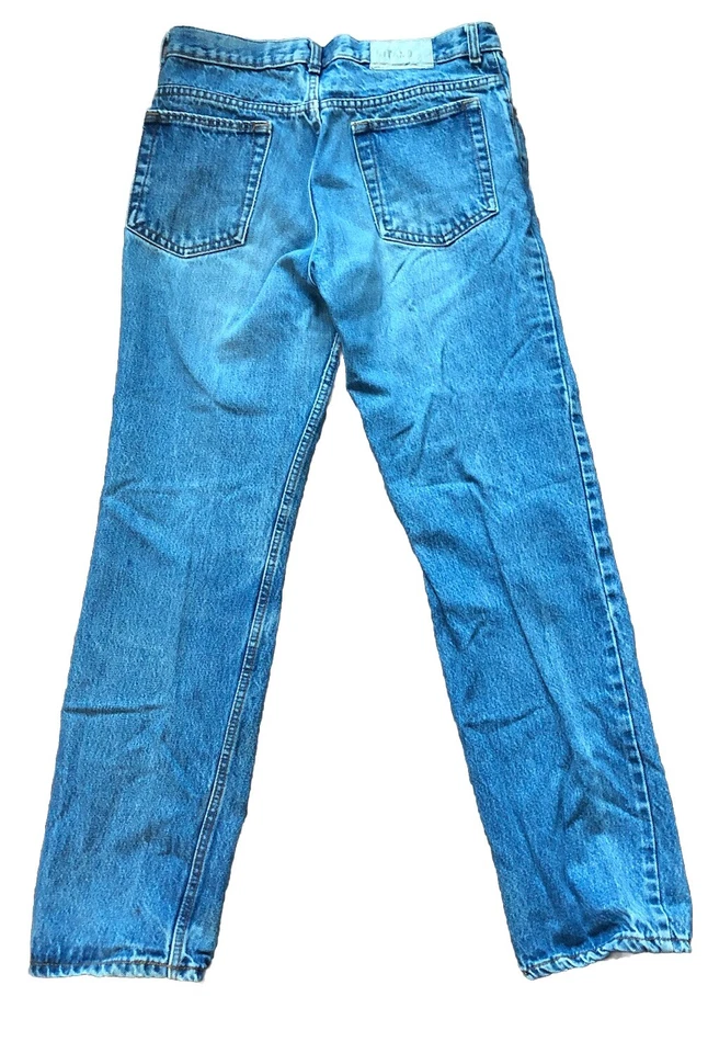 PS Gitano Women’s Blue Jeans 31 X 29 Tapered High-Rise 80s Vintage - Image 2 of 4