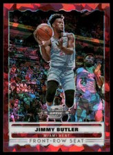 Jimmy Butler 2019-20 Panini Contenders Optic Front Row Seat Red Cracked Ice #18