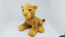 Vtg Walt Disney World Baby Simba Plush Sitting 9  