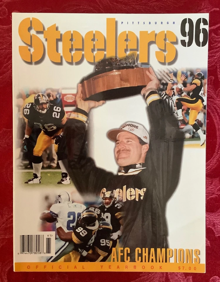 STEELERS SUPER BOWL 40 程序 Roethlisberger!  Cowher!  非常适合亲笔签名! — 第 2/4 张图片