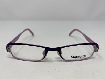Superflex Kids SFK-99 C.3 46-18-130 Lilac/Purple Full Rim Eyeglasses Frame RL53