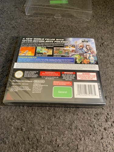 Pokemon Black Version Nintendo DS SEALED Brand New NDS PAL AUS Game Excellent !! - Picture 2 of 5