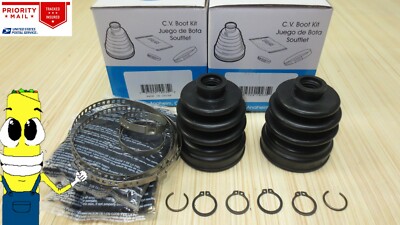 Caltric Front CV Boot Kit For Honda TRX300FW Fourtrax 4x4 1988-2000 ATV