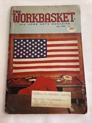 1974 July THE WORKBASKET Magazine, No. 10 Volume 39 (MH107)