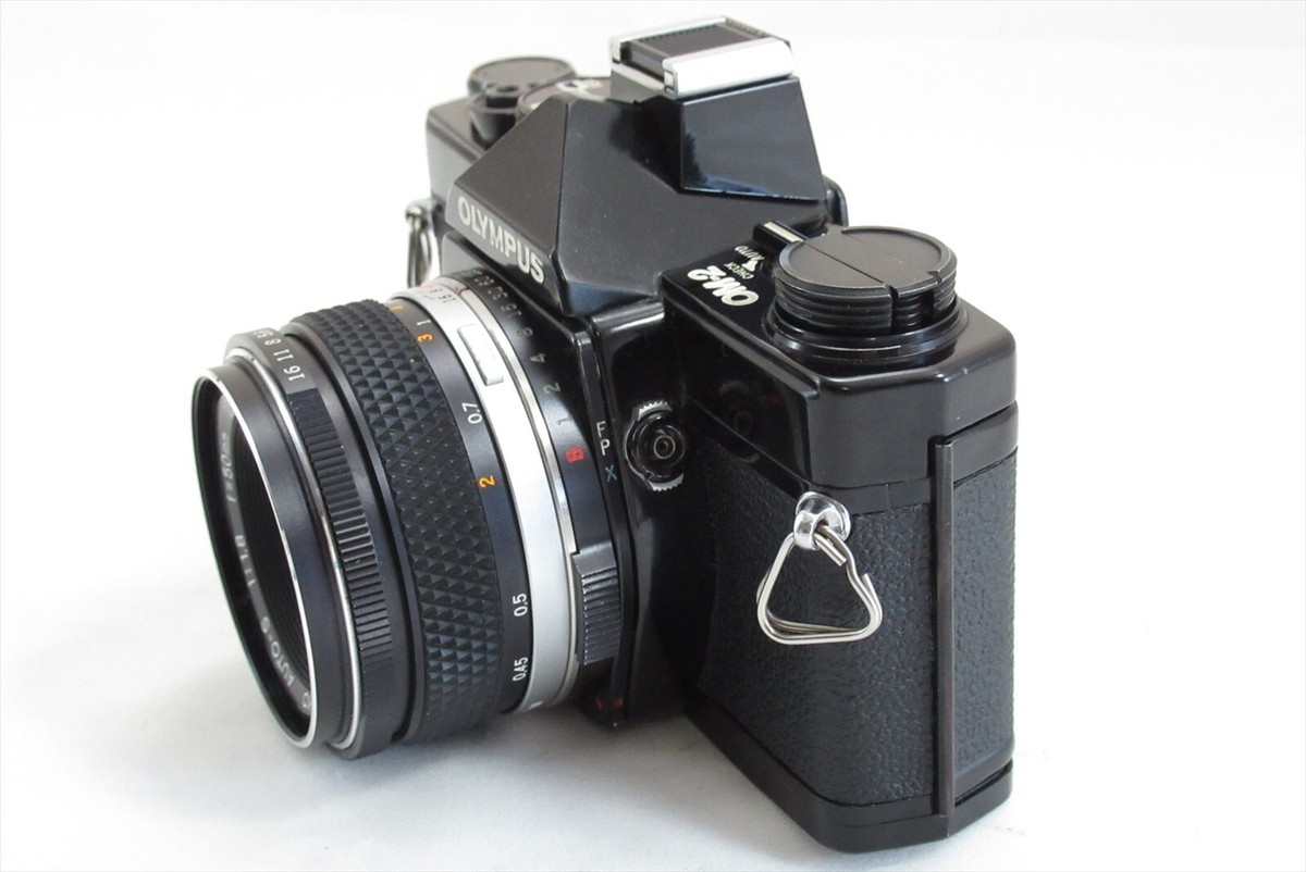 Olympus OM-2 35mm SLR Film Camera with 50 mm lens Kit for sale