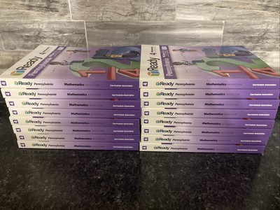 Ready X16 4th Grade Mathematics Instruction Workbook I-Ready Pa Core Edition New