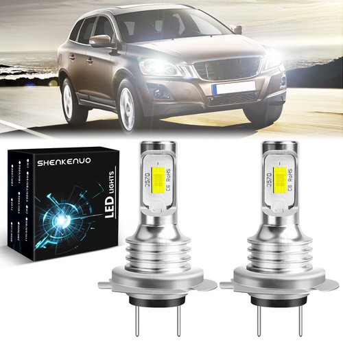 For Volvo XC60 H7 White Xenon HID Low Dip Beam LED Headlight Headlamp