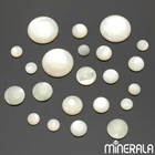 NATURAL FRESHWATER MOTHER OF PEARL SHELL ROUND CABOCHON 2mm-30mm WP000B8
