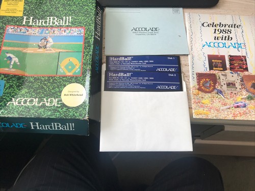 "Hardball" de Accolade probado en disco/funcionando - Imagen 1 de 5