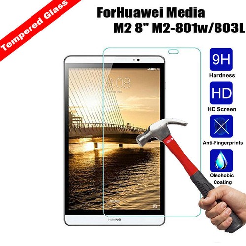 2Pcs Huawei Mediapad T3 9.6 Premium Tempered Glass Screen Protector Shield Guard - Picture 18 of 27