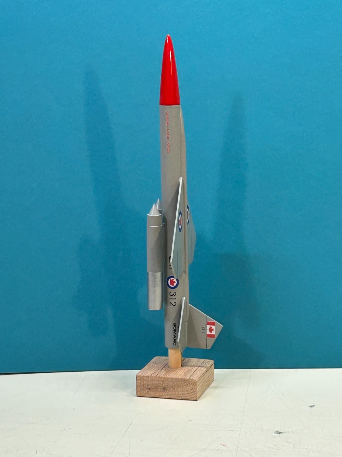 Estes Mini Bomarc Model Rocket Clone Kit #0805 With resin and laser-cut parts