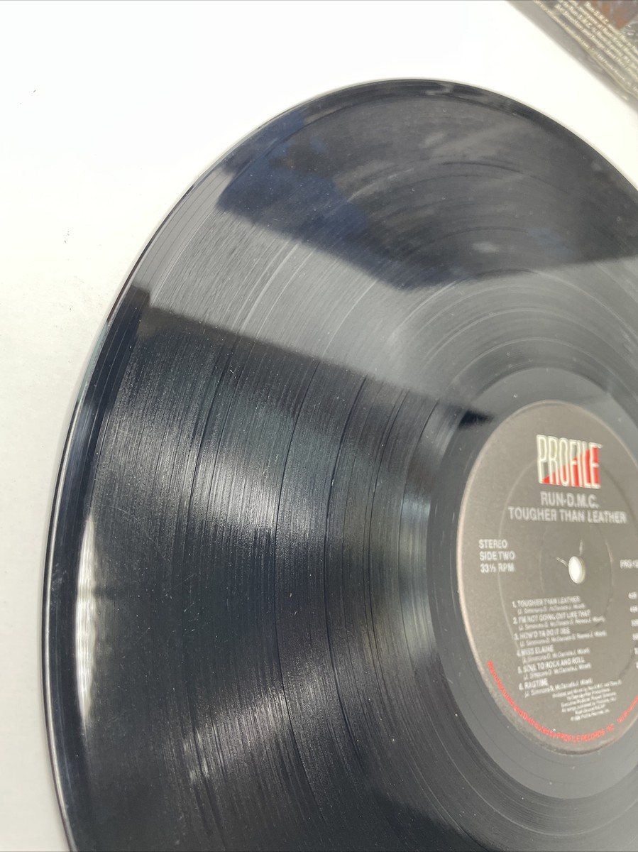 米LP Run-DMC Tougher Than Leather 19658804541S1 Profile Records 未開封 /00260 Amazon.com: Tougher Than Leather: CDs & Vinyl