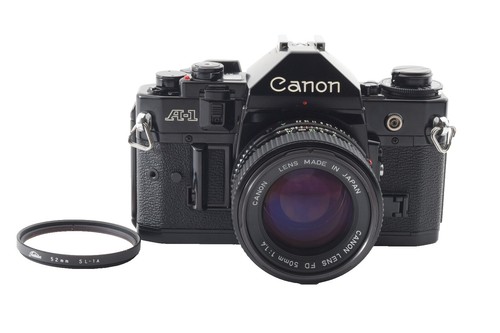Canon EX Auto QL SLR Film Camera With 35mm 1:1.8 Lens Photography