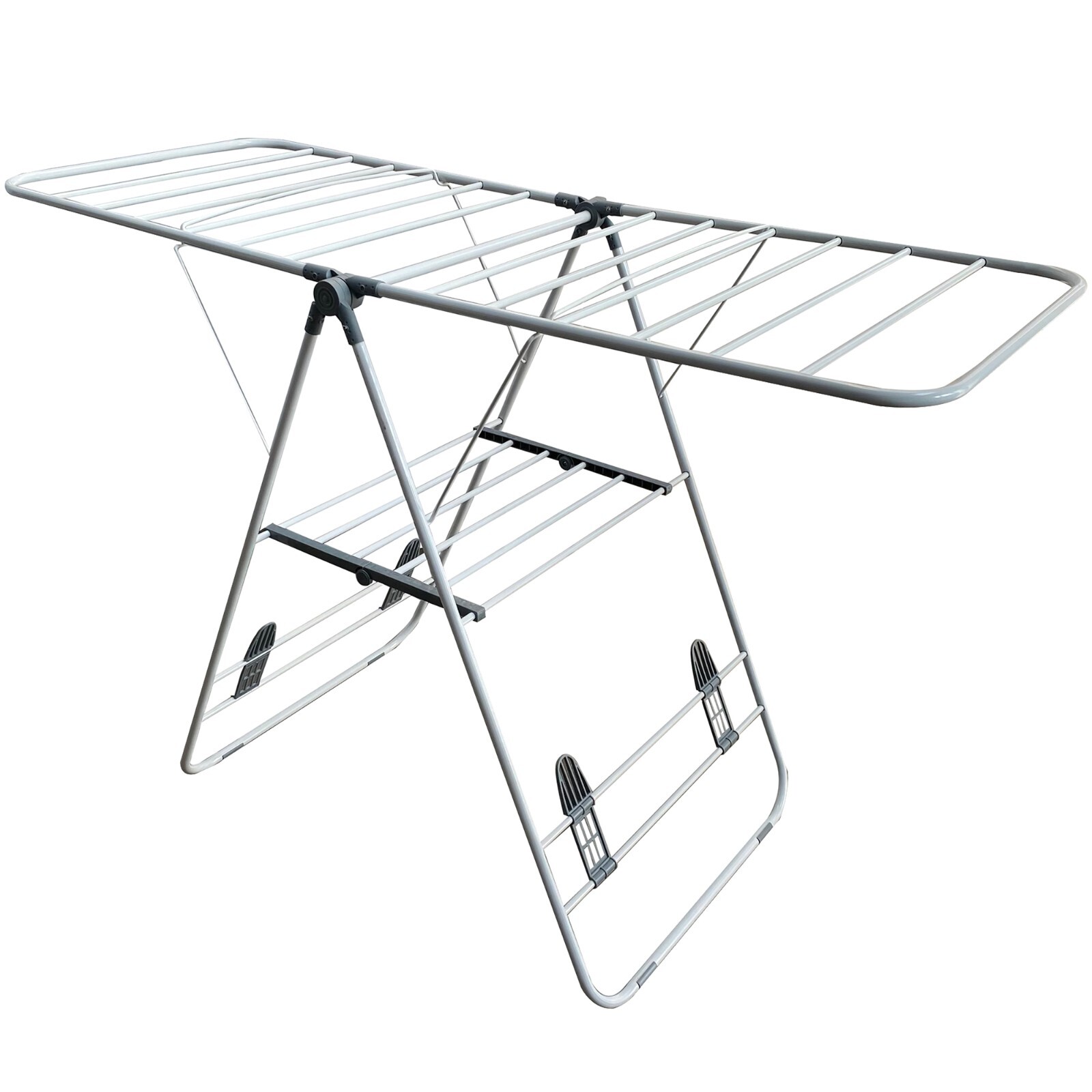 Homefront Clothes Airer Dryer Indoor Horse Foldable Rack Adjustable Outdoor
