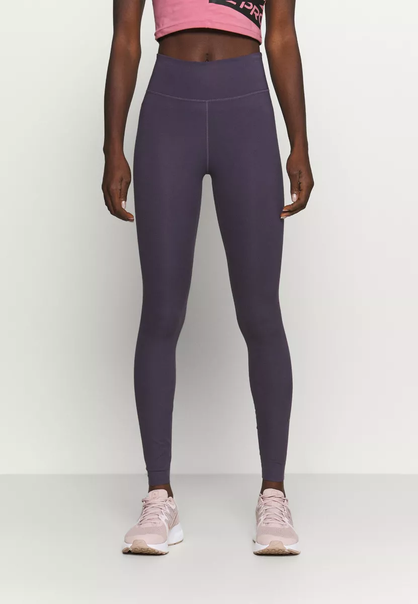 Nike One Luxe Women Dark Raisin Mid-Rise 7/8 Training Leggings (BQ9994-573)  S&XL